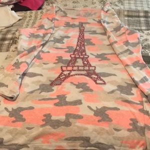 Justice Eiffel tower shirt